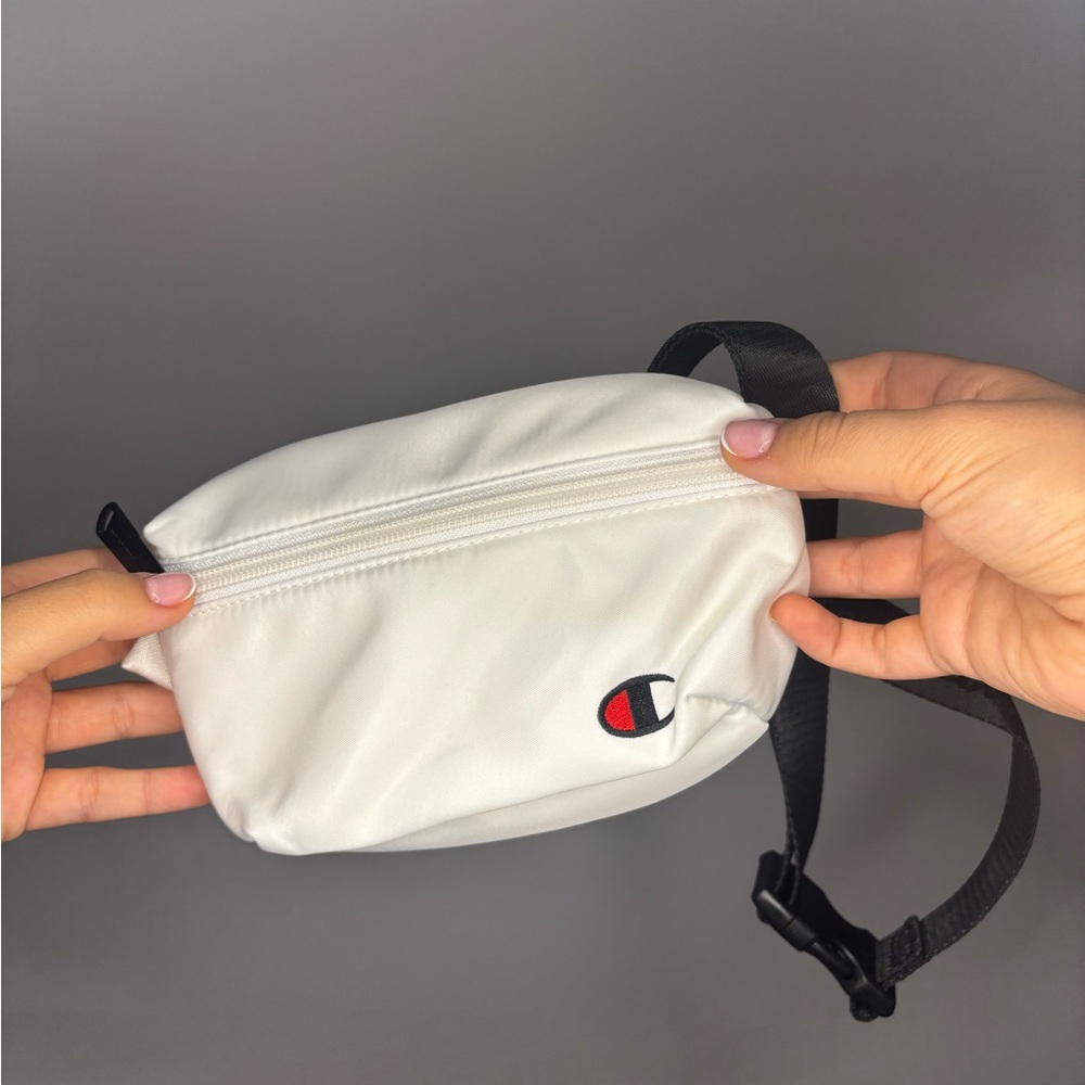 Champion White Fanny Pack Bum Bag